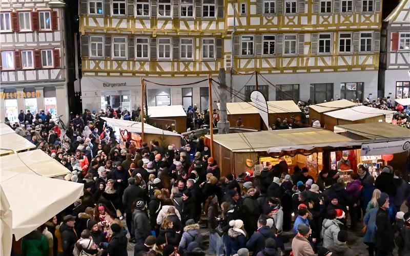 Bilder vom Herrenberger Weihnachtsmarkt