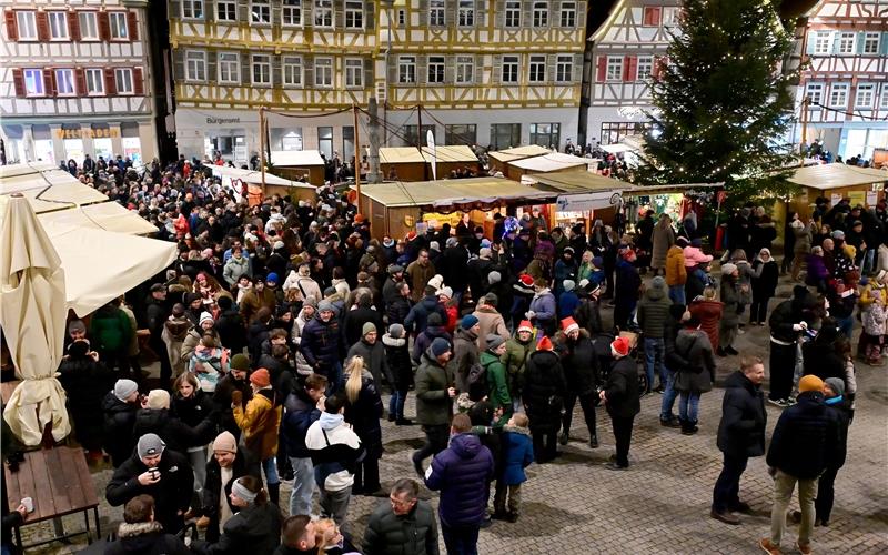 Bilder vom Herrenberger Weihnachtsmarkt