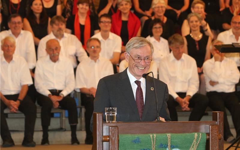 Trauer um Alt-Bundespräsident Horst Köhler: Tief verbunden mit Herrenberg - ein Rückblick in Bildern