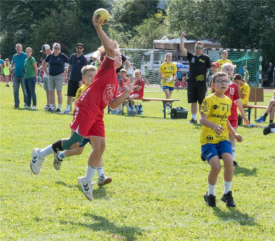 Kuppingen, Sportgelände, Handball, Jugendturnier, HSV Oberjesingen-Kuppingen,  S...