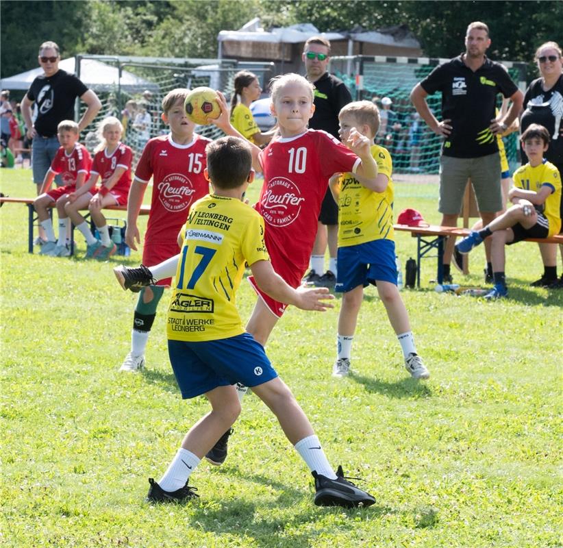 Kuppingen, Sportgelände, Handball, Jugendturnier, HSV Oberjesingen-Kuppingen,  S...