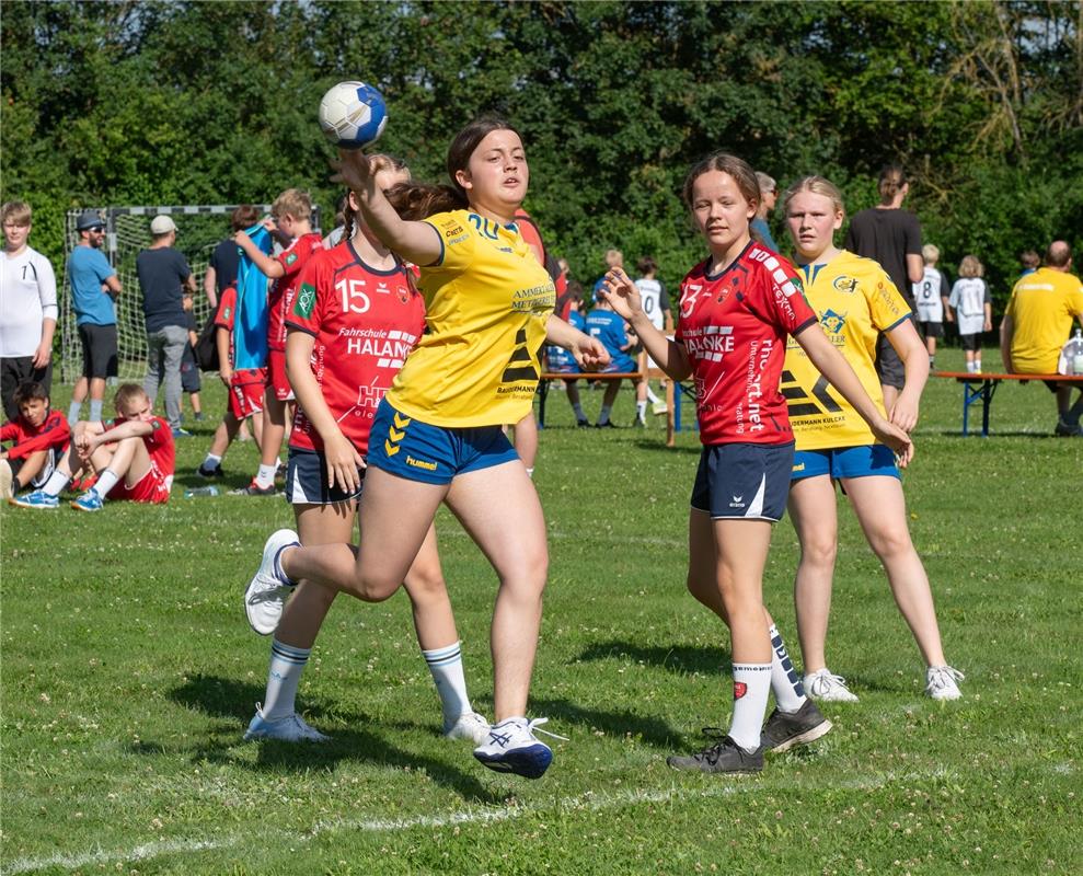 Kuppingen, Sportgelände, Handball, Jugendturnier, HSV Oberjesingen-Kuppingen,  S...