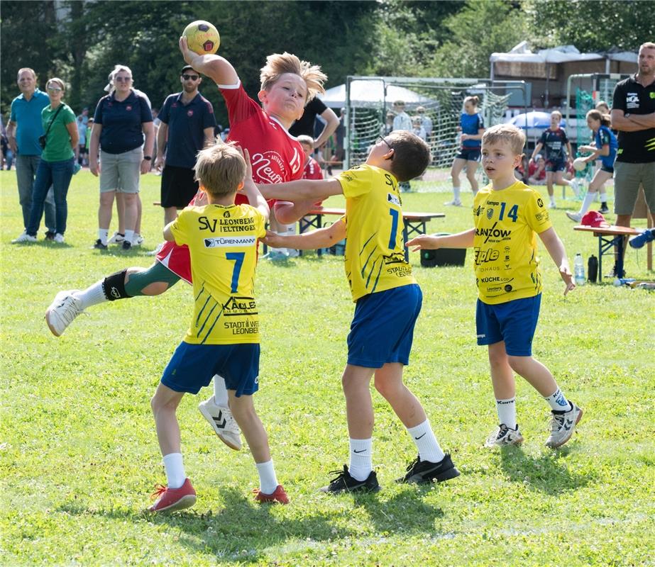 Kuppingen, Sportgelände, Handball, Jugendturnier, HSV Oberjesingen-Kuppingen,  S...