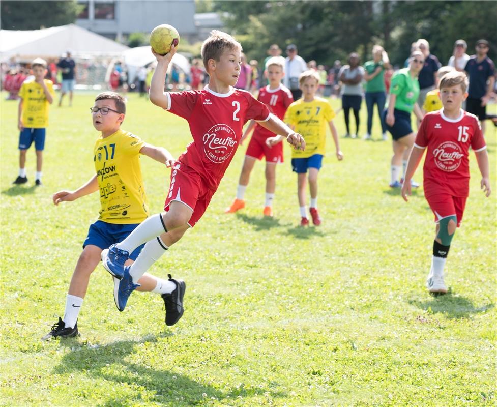 Kuppingen, Sportgelände, Handball, Jugendturnier, HSV Oberjesingen-Kuppingen,  S...