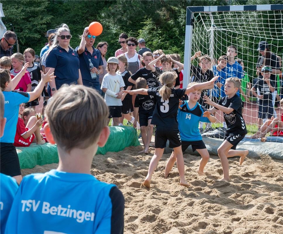 Kuppingen, Sportgelände, Handball, Jugendturnier, HSV Oberjesingen-Kuppingen,  H...