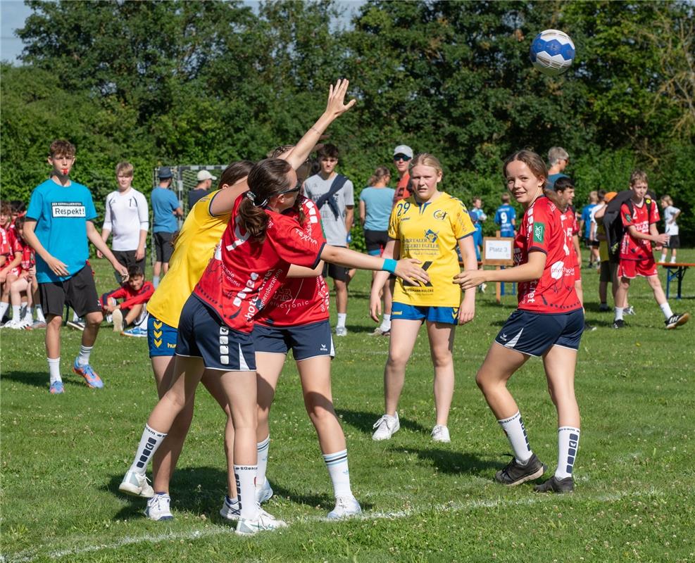 Kuppingen, Sportgelände, Handball, Jugendturnier, HSV Oberjesingen-Kuppingen,  S...