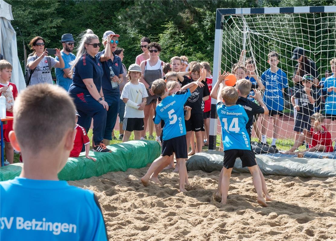 Kuppingen, Sportgelände, Handball, Jugendturnier, HSV Oberjesingen-Kuppingen,  H...