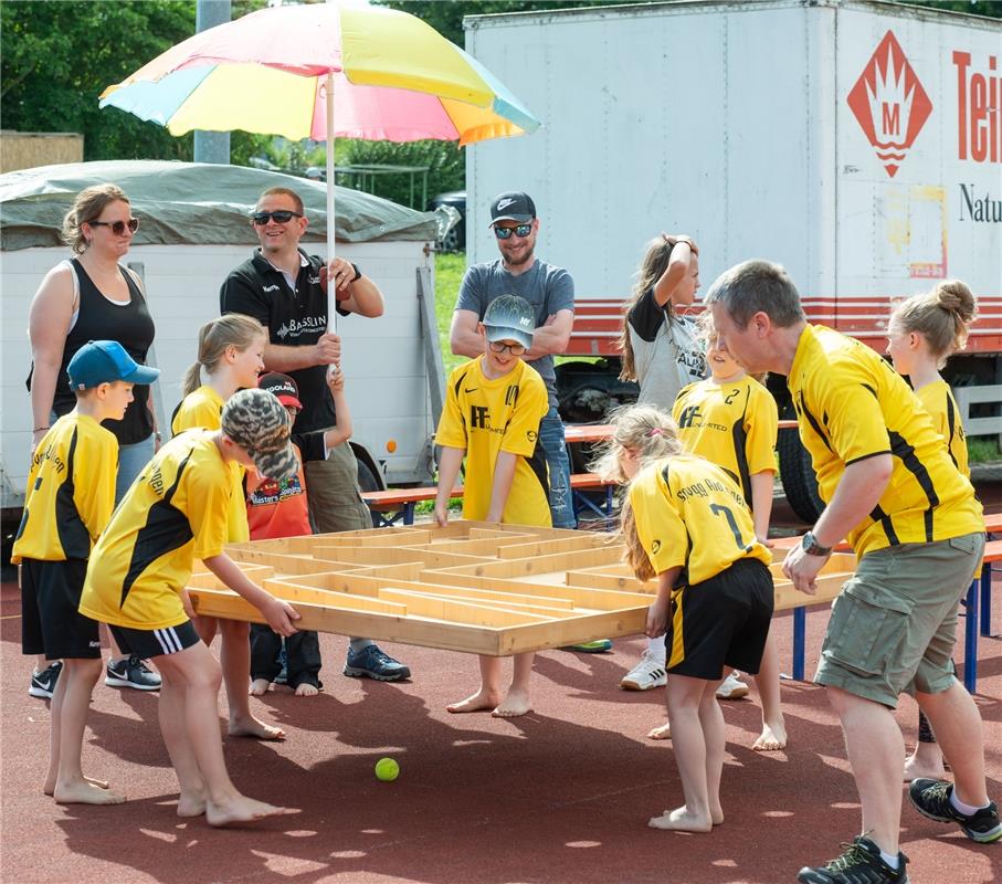 Kuppingen, Sportgelände, Handball, Jugendturnier, HSV Oberjesingen-Kuppingen,  G...