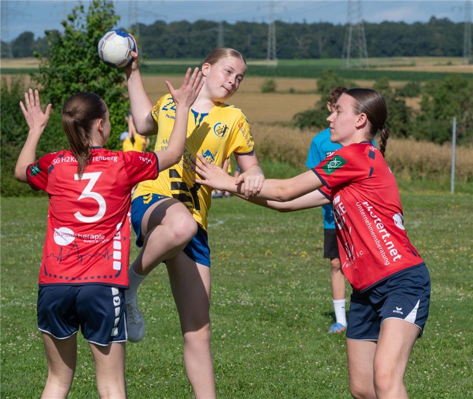 Kuppingen, Sportgelände, Handball, Jugendturnier, HSV Oberjesingen-Kuppingen,  S...