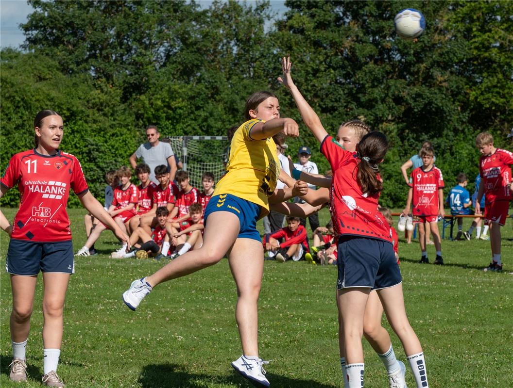 Kuppingen, Sportgelände, Handball, Jugendturnier, HSV Oberjesingen-Kuppingen,  S...