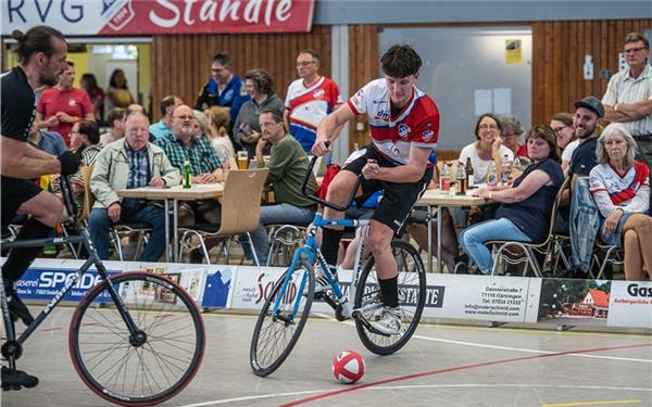 Luis Müller war am Samstag in Hechtsheim in Torlaune. GB-Foto: Schmidt