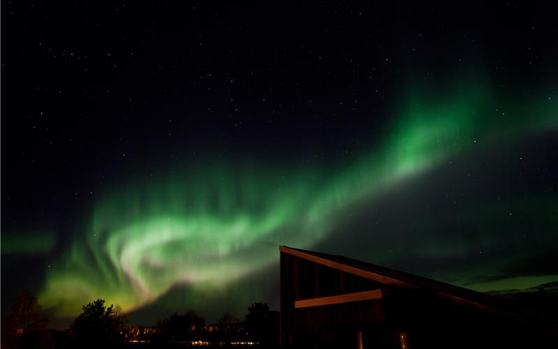 Polarlichter in Norwegen hat Jean-Marie Will auf einer Reise im Jahr 2012 fotografisch festgehalten. GB-Foto: gb