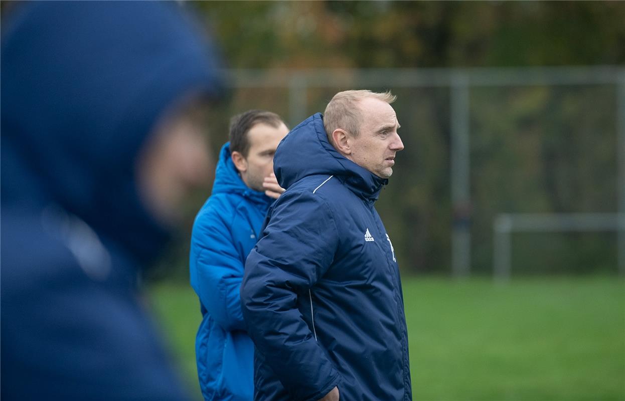 Trainer David Wieczorek SG Gäufelden - TSV Hildrizhausen 11 / 2024 Foto: Schmidt