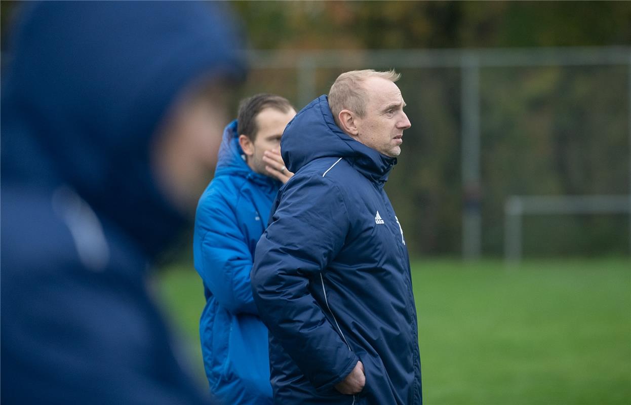 Trainer David Wieczorek SG Gäufelden - TSV Hildrizhausen 11 / 2024 Foto: Schmidt