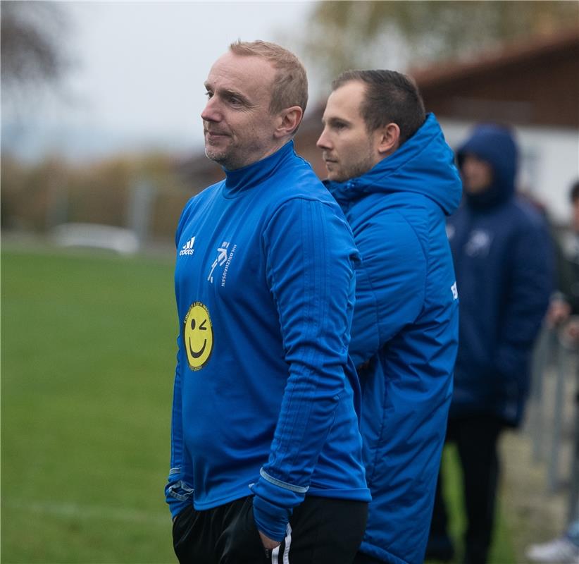 Trainer David Wieczorek SG Gäufelden - TSV Hildrizhausen 11 / 2024 Foto: Schmidt