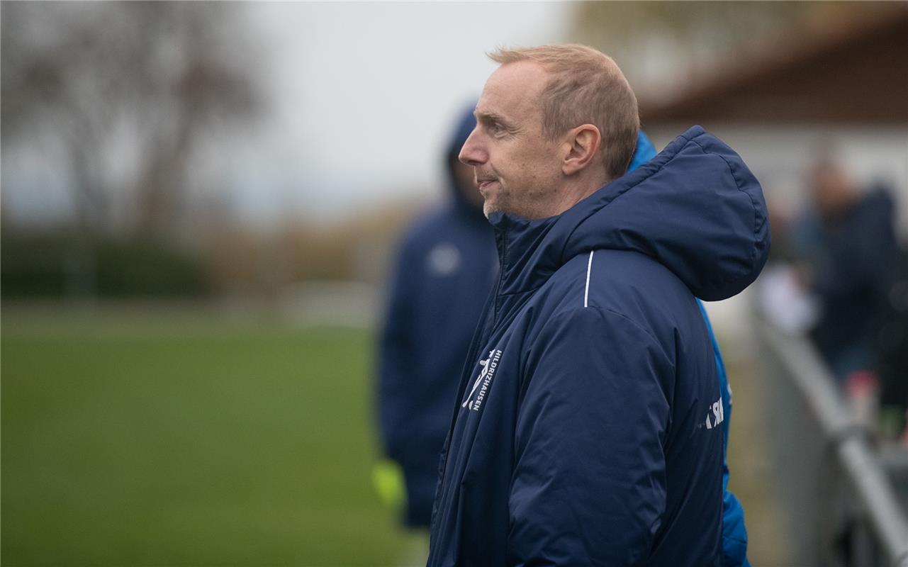 Trainer David Wieczorek SG Gäufelden - TSV Hildrizhausen 11 / 2024 Foto: Schmidt