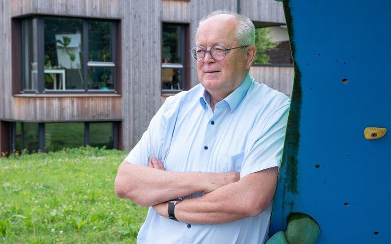 Waldhaus-Chef Hans Artschwager geht in den Ruhestand: „Ein nahtloser Übergang ist gewährleistet.“GB-Foto: Vecsey