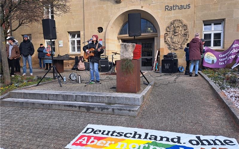 Großdemo am Sonntag in Herrenberg gegen rechts: 6000 Menschen in der Innenstadt