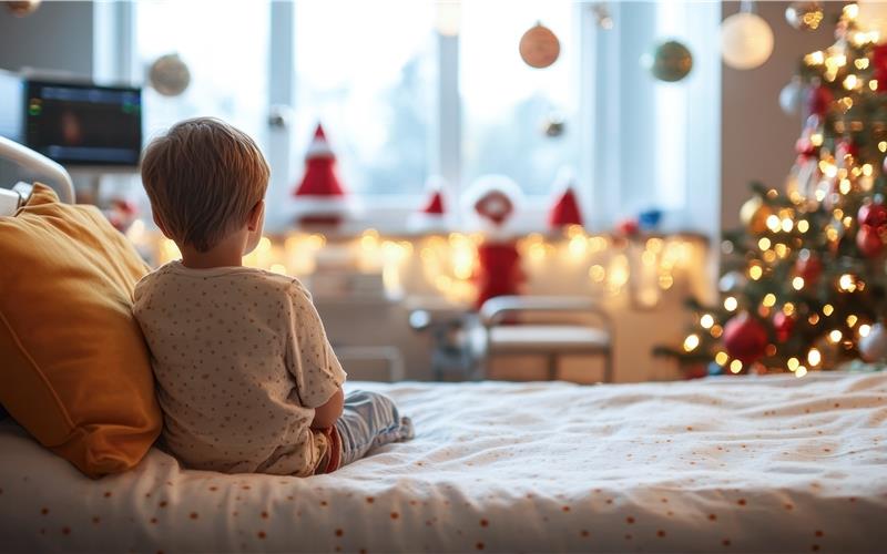 Wenn der Alltag von Abschied geprägt ist, hilft der Kinder- und Hospizdienst. Emotional besonders schwer für Kinder mit wenig Lebensperspektive oder für Familien in Trauer ist die Zeit zu Weihnachten. GB-Foto (Symbolbild): Valeriia/stock.adobe.co